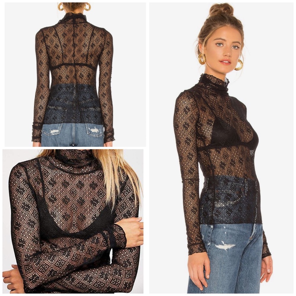 Free People Sweet Memories Turtleneck Top #8